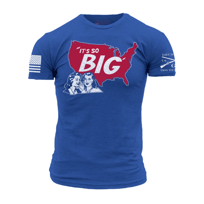 It So Big T-Shirt – Royal Small