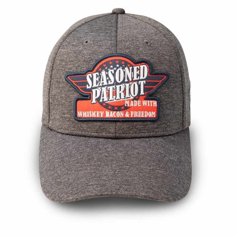 Seasoned Patriot Stretch Fit Hat – Gray
