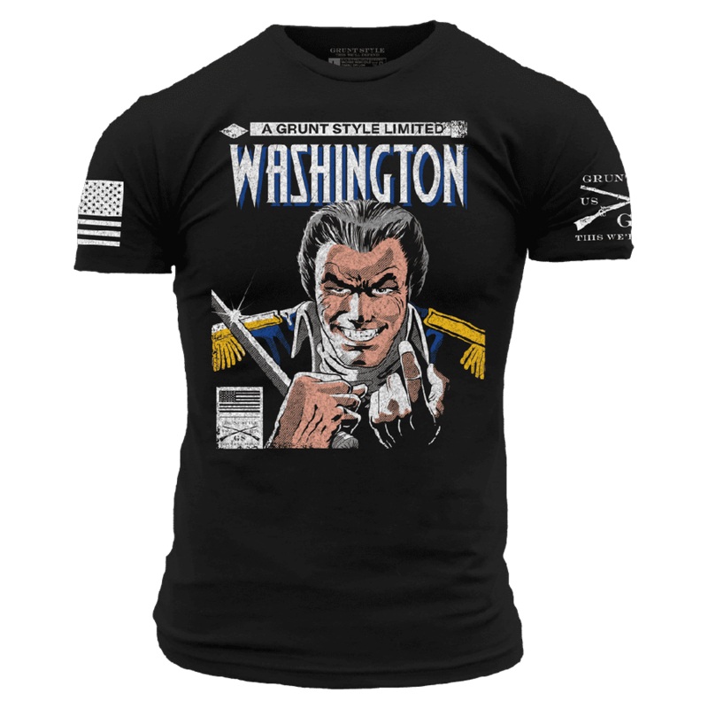 Washington Edition T-Shirt – Black Small