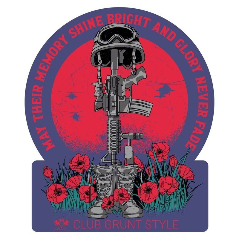 2025 May Club Sticker – Honor And Glory Tribute