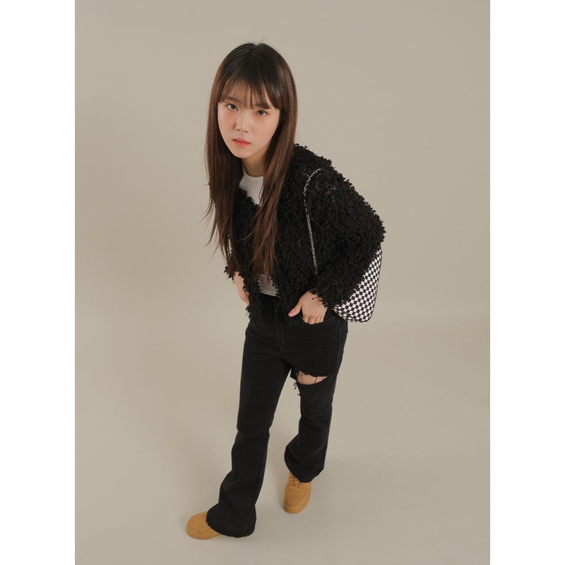 Cut Out Halter neck Long Sleeve T Shirt Black One Size