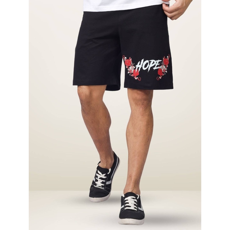 DUDS HOPE REGULAR FIT SHORTS BLACK XS