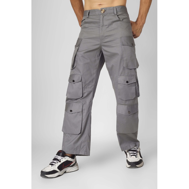 MOON STONE CARGO PANTS WITH 12 CARGO POCKET XS