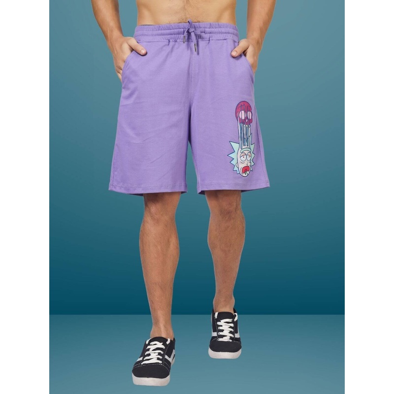 MORTY-FIED REGULAR FIT SHORTS LAVENDER XS