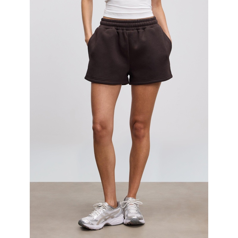Womens Neoprene Short in Brown XXS (4) Brown Interlock