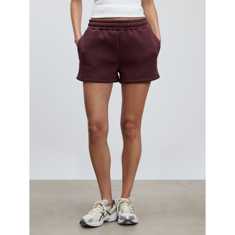 Womens Neoprene Short in Burgundy XXS (4) Burgundy Interlock