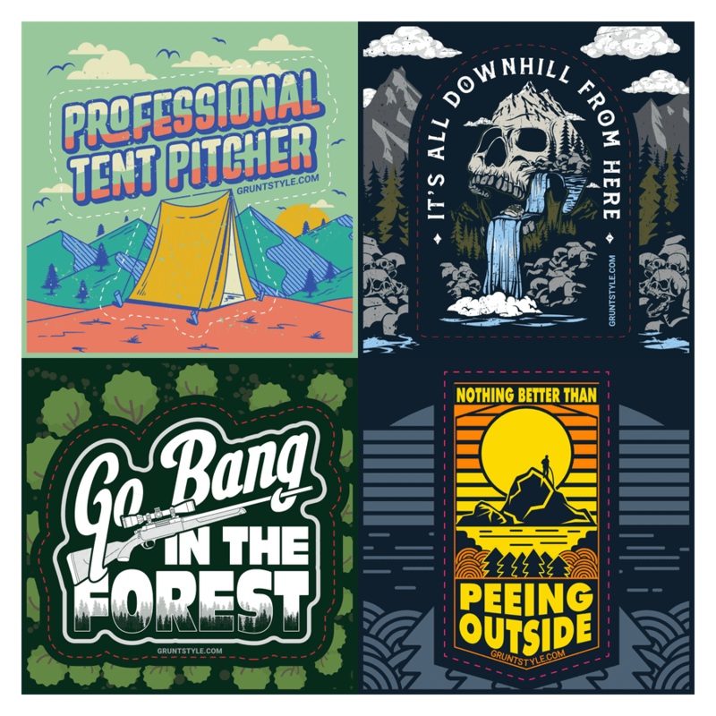 April 2025 Grunt Style Sticker Club