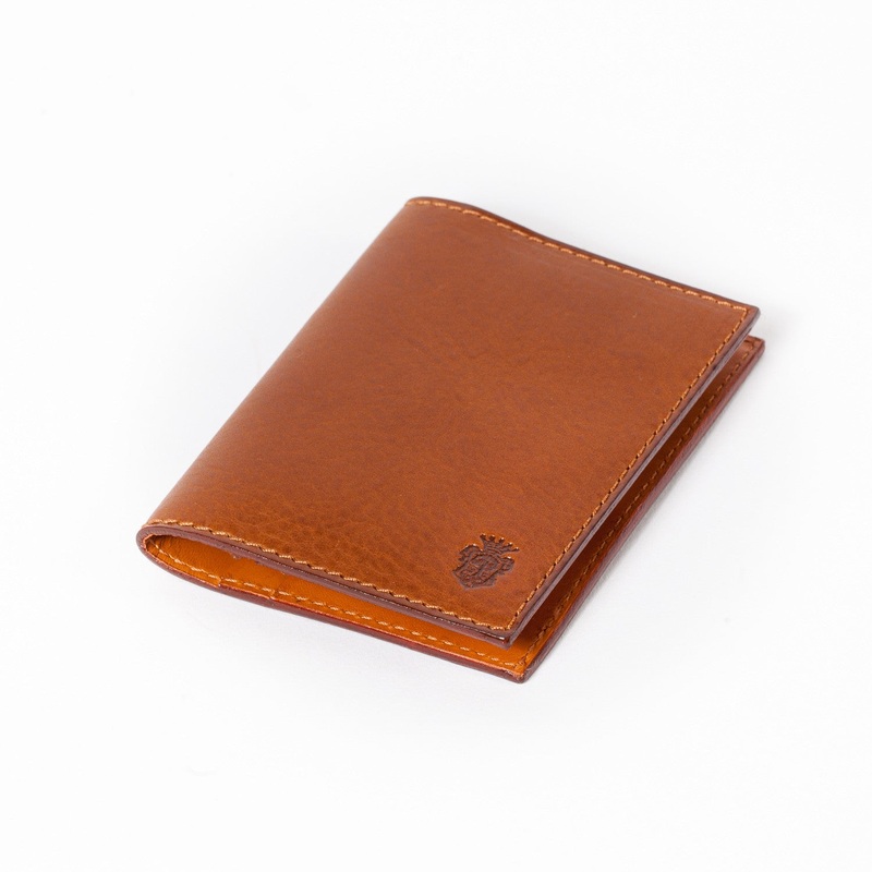 Card Holder made from Grained Calfskin – handmade