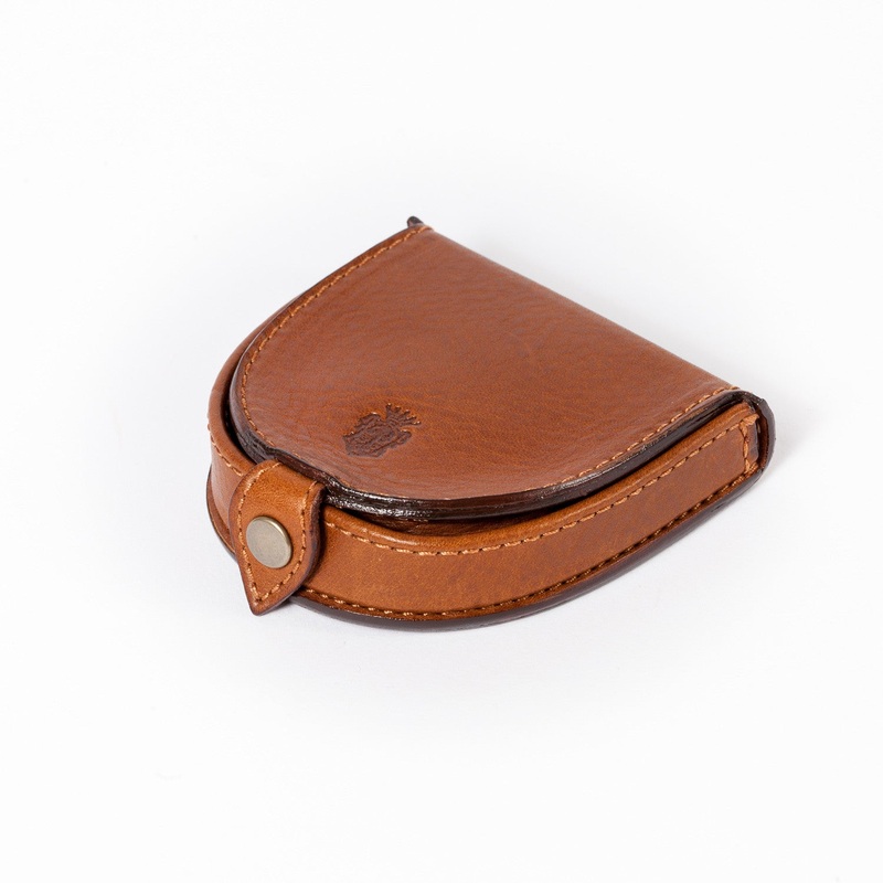 Coin Wallet “Coin Box” made of Grained Calfskin – handmade