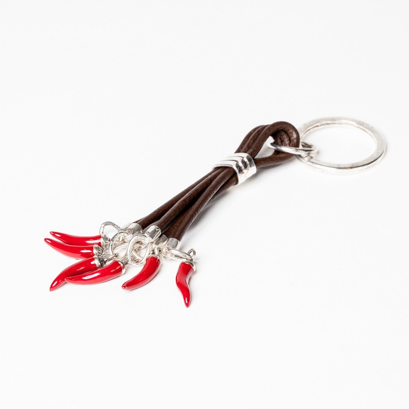 Key Chain “Corno Media” by Marinella