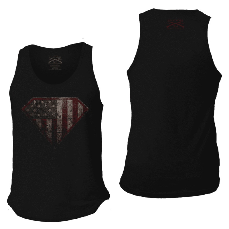 Men’s Super Patriot 2.0 Tank – Black Small
