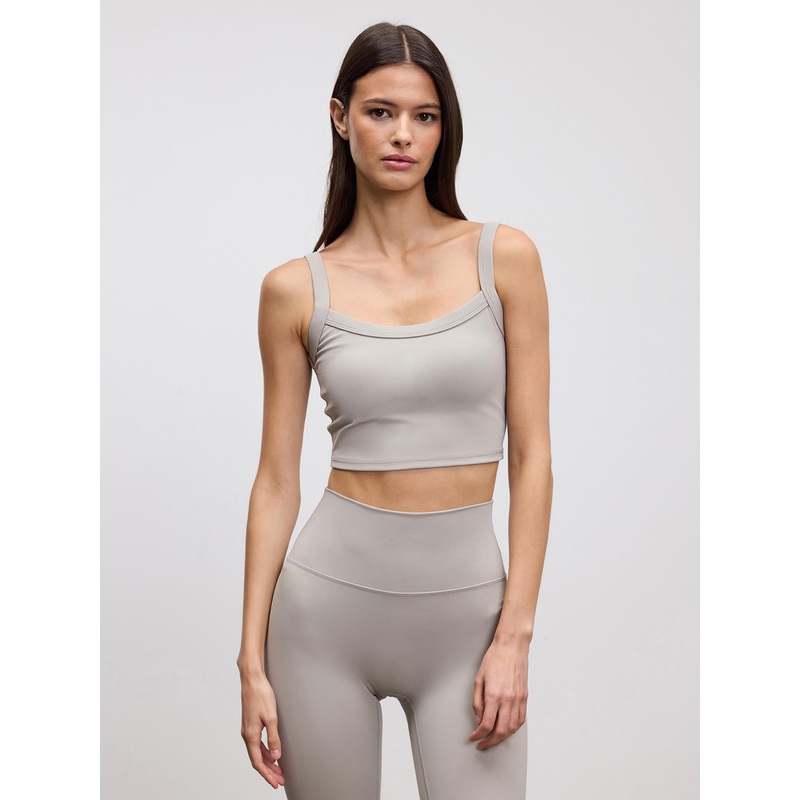 Womens Active Sports Bra in Stone XXS (4) Stone Active