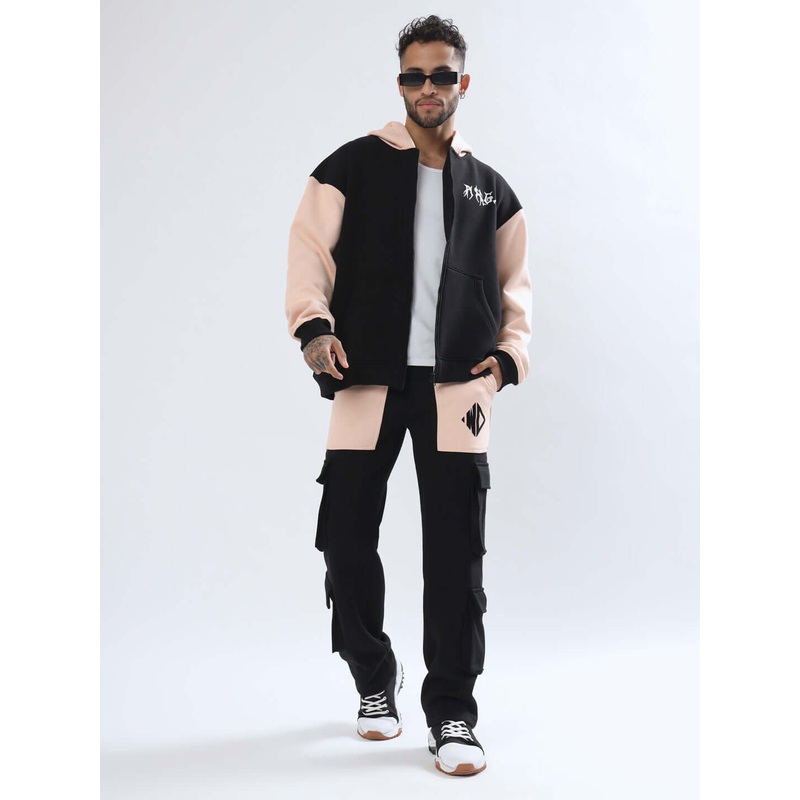 ANGEL WINGS FLEECE COLORBLOCK CO-ORD SET XS