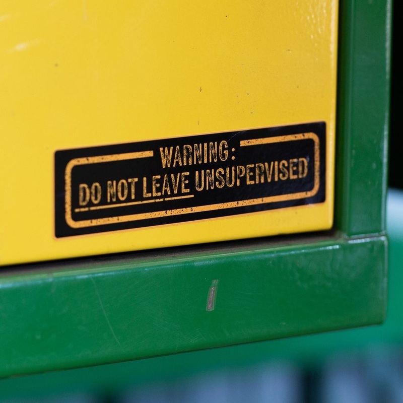 Needs Supervision Sticker