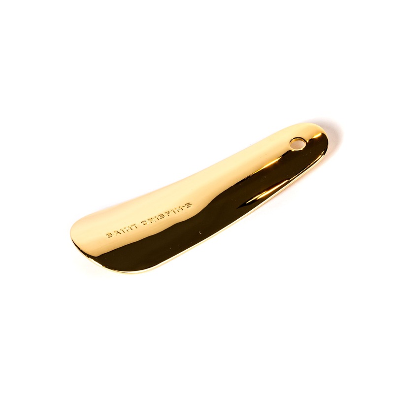 Shoehorn “Brass” made of Massive Brass