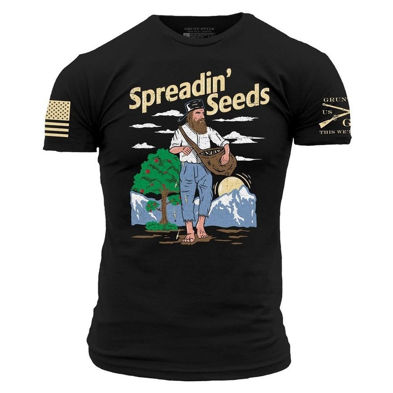 Spreadin’ Seeds T-Shirt – Black Small