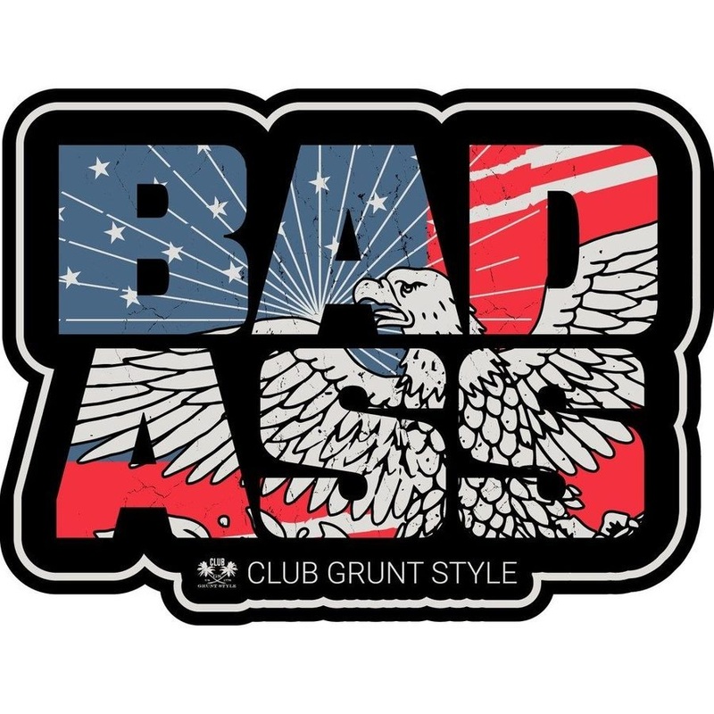 2025 March Club Sticker – Bad Ass