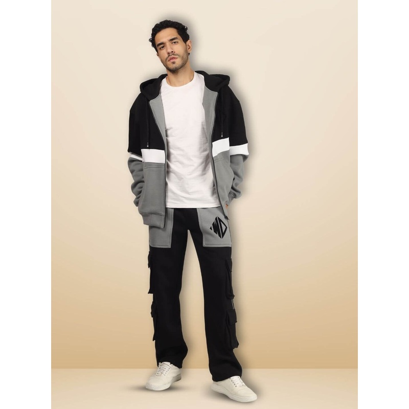 GORBCORE COLORBLOCK FLEECE CO-ORD SET XS