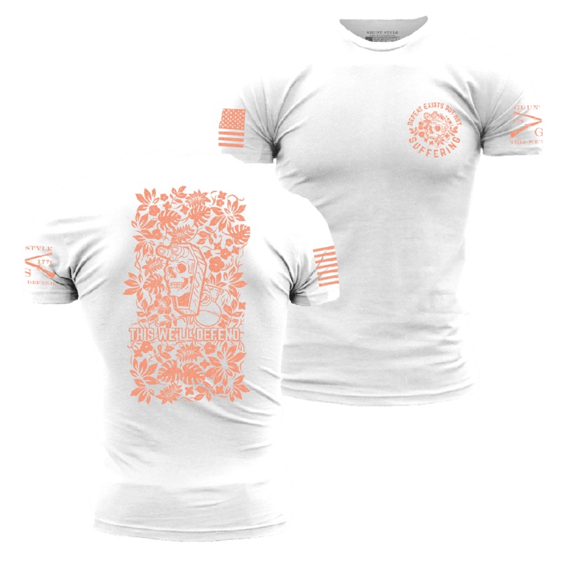 Tropical Death T-Shirt – White Small