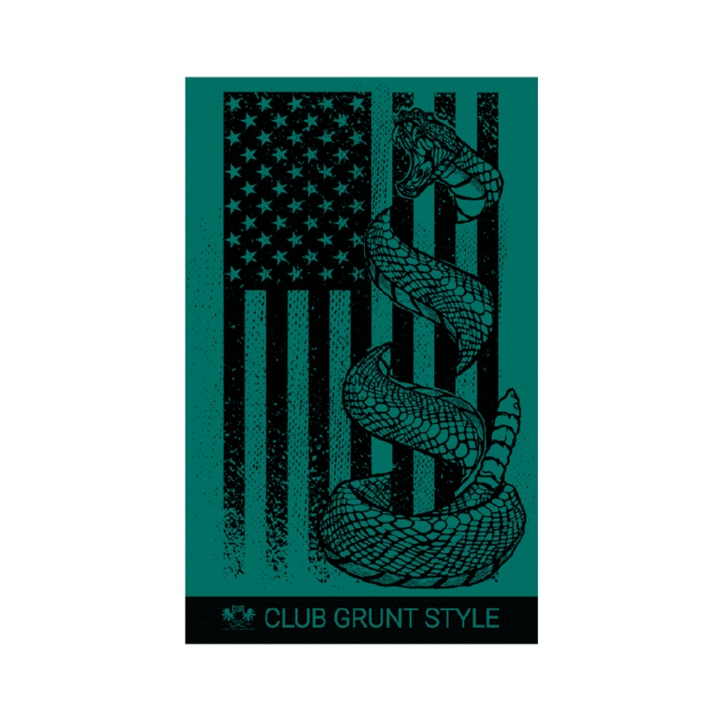2025 February Club Sticker – Don’t Tread Rattler
