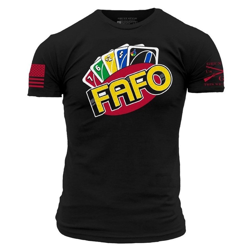 FAFO Wild Card T-Shirt – Black Small