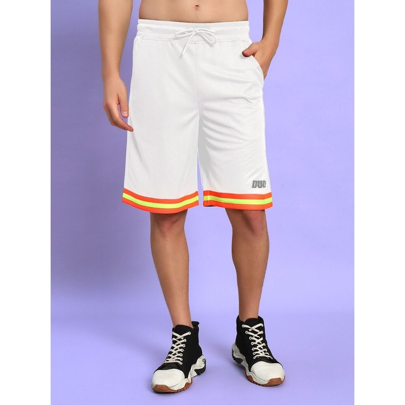 JORDAN GYM REGULAR FIT SHORTS WHITE XS