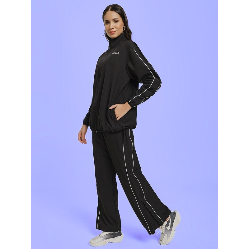 WOMEN RELIGHT RELAXED FIT CO-ORD SET BLACK XS
