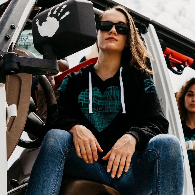 Women’s American Poetry Hoodie Small