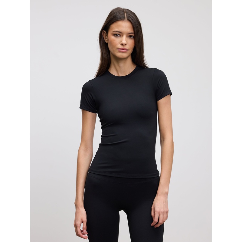 Womens Active T-Shirt in Black XXS (4) Black Active