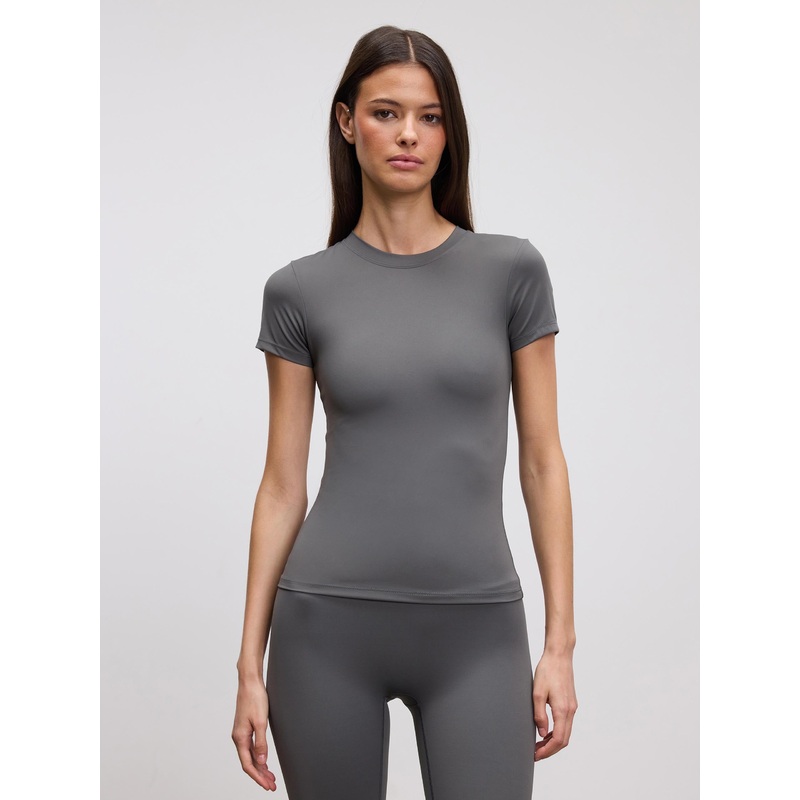 Womens Active T-Shirt in Grey XXS (4) Grey Active