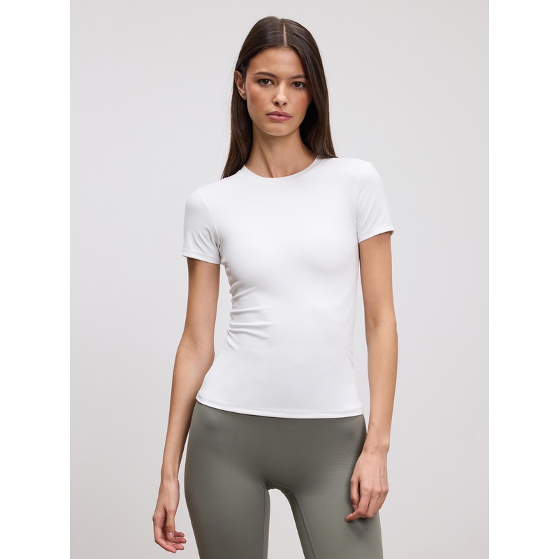 Womens Active T-Shirt in White XXS (4) White Active