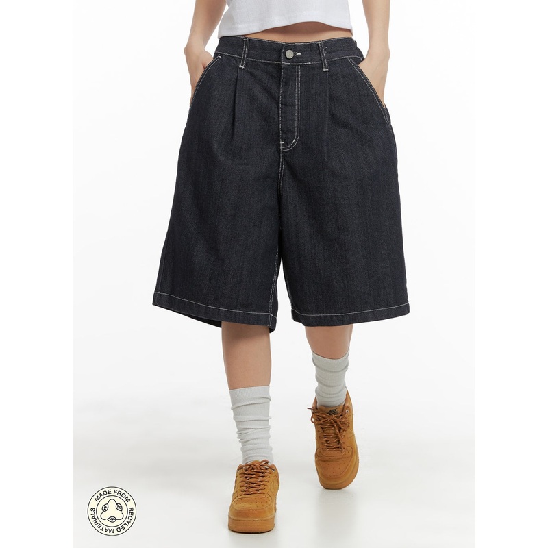 Recycled Solid Jorts (Unisex) CM425 Dark blue S