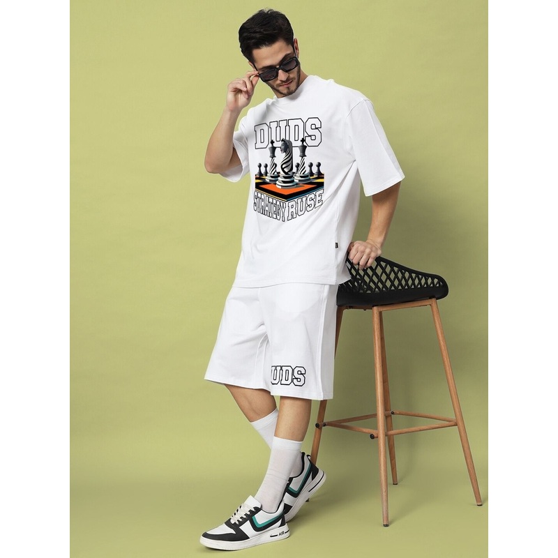 STRATEGY RUSE CO-ORD SET WHITE XS