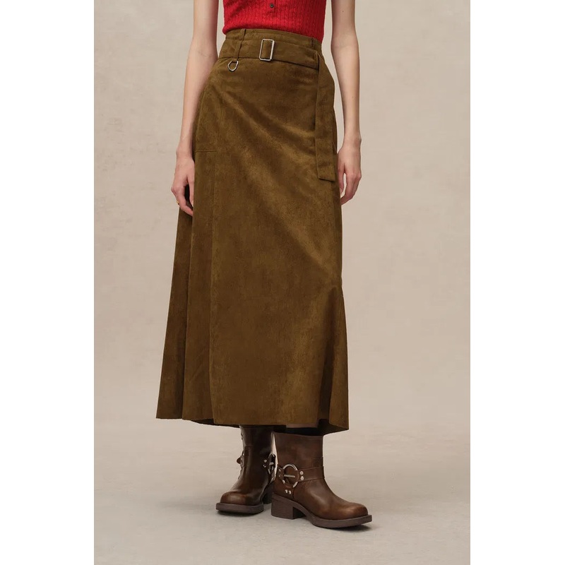 Bonney Skirt in Vegan Suede XS