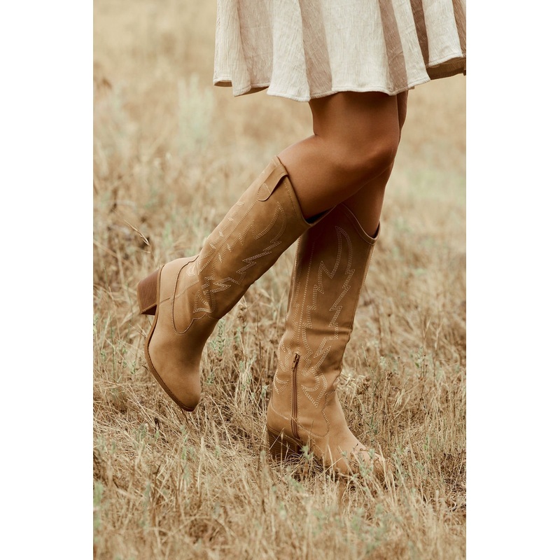 Dirty Laundry Upwind Western Boots – Camel 6