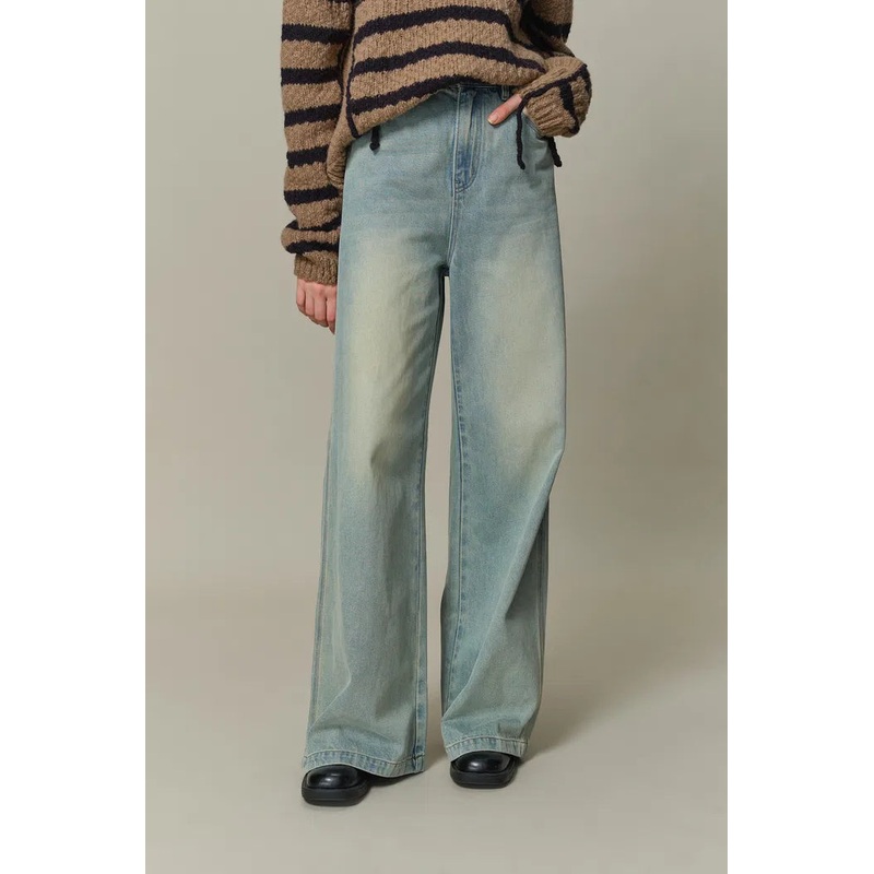 Erika Jeans in Turkish Washed Cotton Denim XS