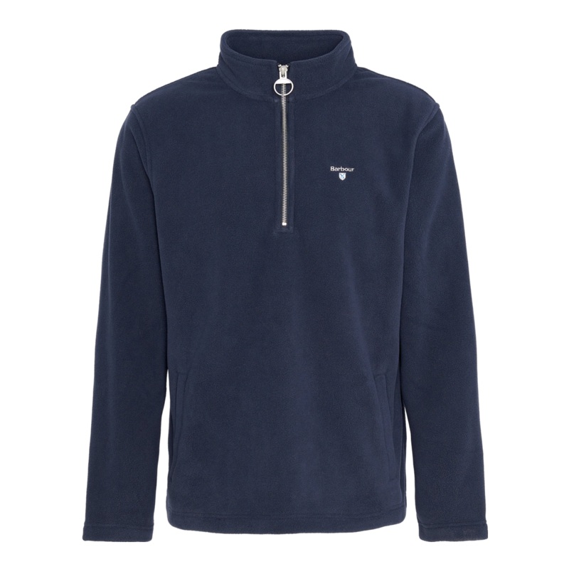 Barbour Essential Half Zip Fleece Navy Medium