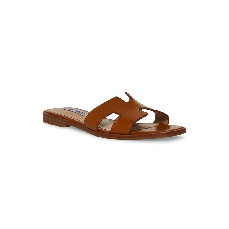 Steve Madden Hadyn Cognac Slide Sandals – DOORBUSTER 6