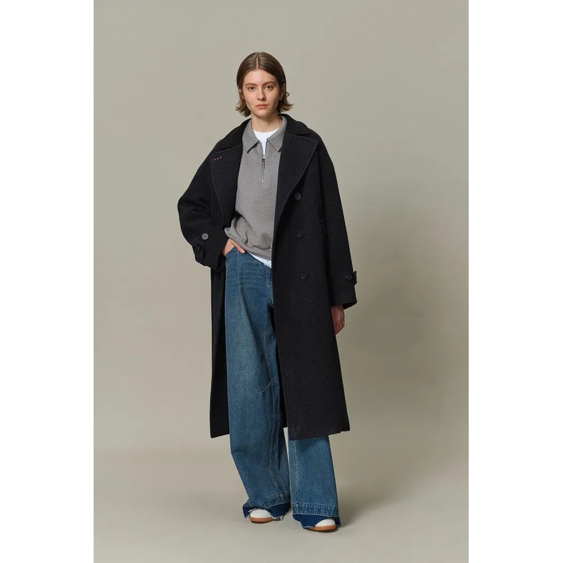 Brandt Wool Coat in Wool XS