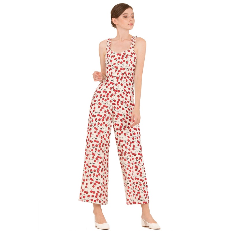 Dafuva Jumpsuit (Off White) XS Off White