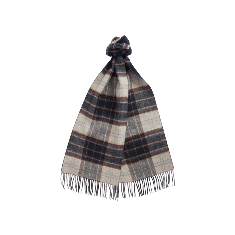 Barbour Galston Tartan Scarf Autumn Dress One Size