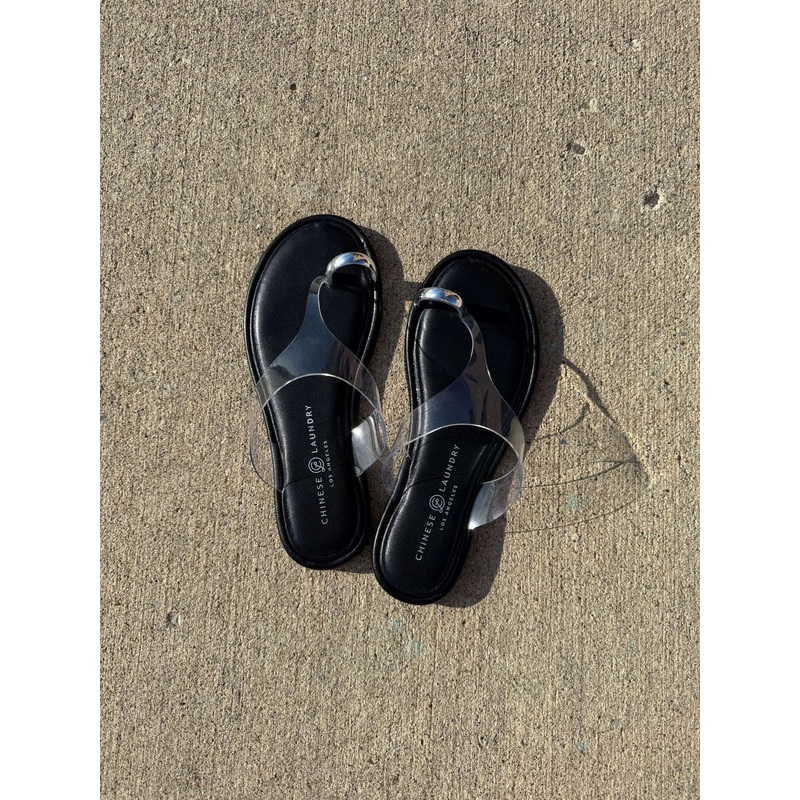 Chinese Laundry Maizy Black Thong Sandals – FINAL SALE 6