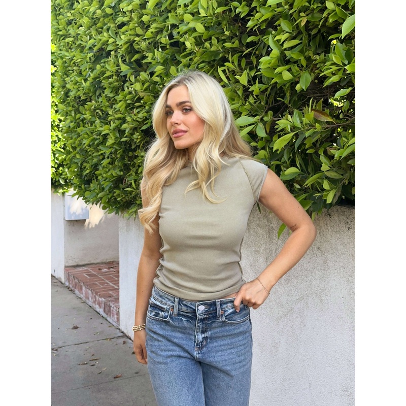 Free People Tan Ever Had Tee Small