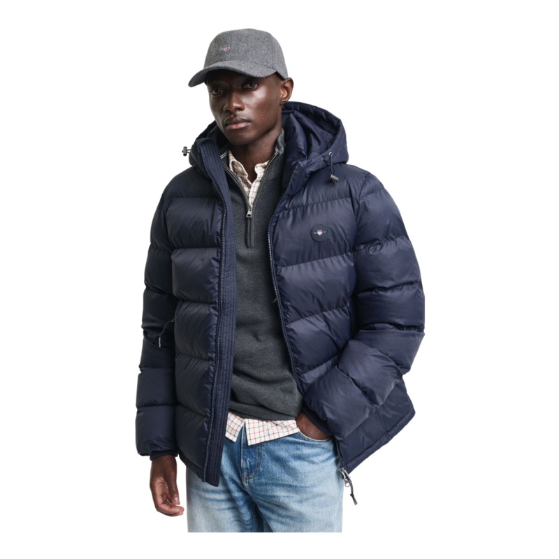 GANT Active Cloud Coat Evening Blue Small