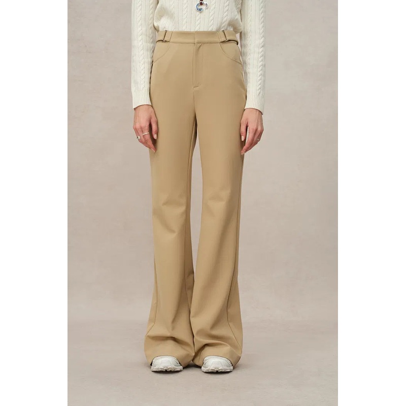 Ski Casual Flared Pants in Four-Way Stretch Fabric XS