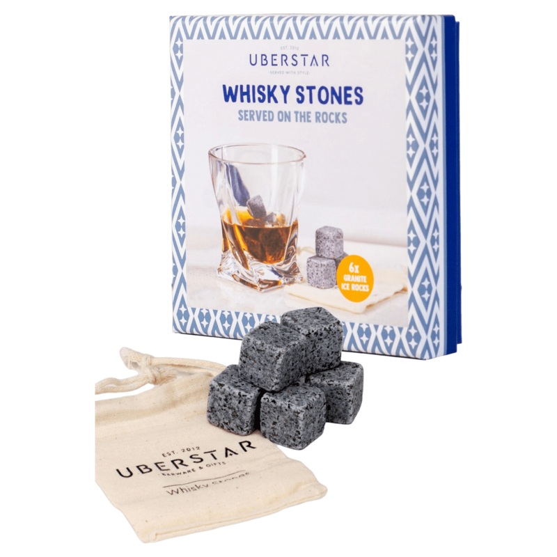 Uberstar Whisky Stones ( Set of 6 Cubes) One One
