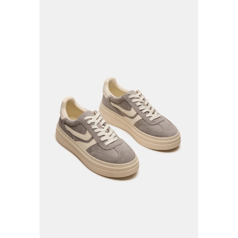 Steve Madden Grey Dodge Platform Sneakers – FINAL SALE 6
