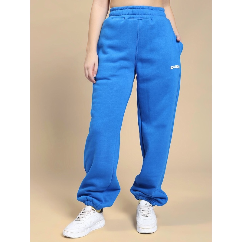 WOMEN NATURE LINK FLEECE JOGGER ROYAL BLUE XS