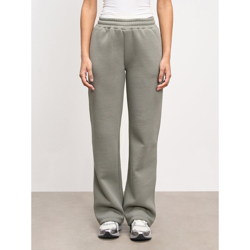 Womens Neoprene Straight Leg Jogger in Sage XXS (4) Sage Interlock