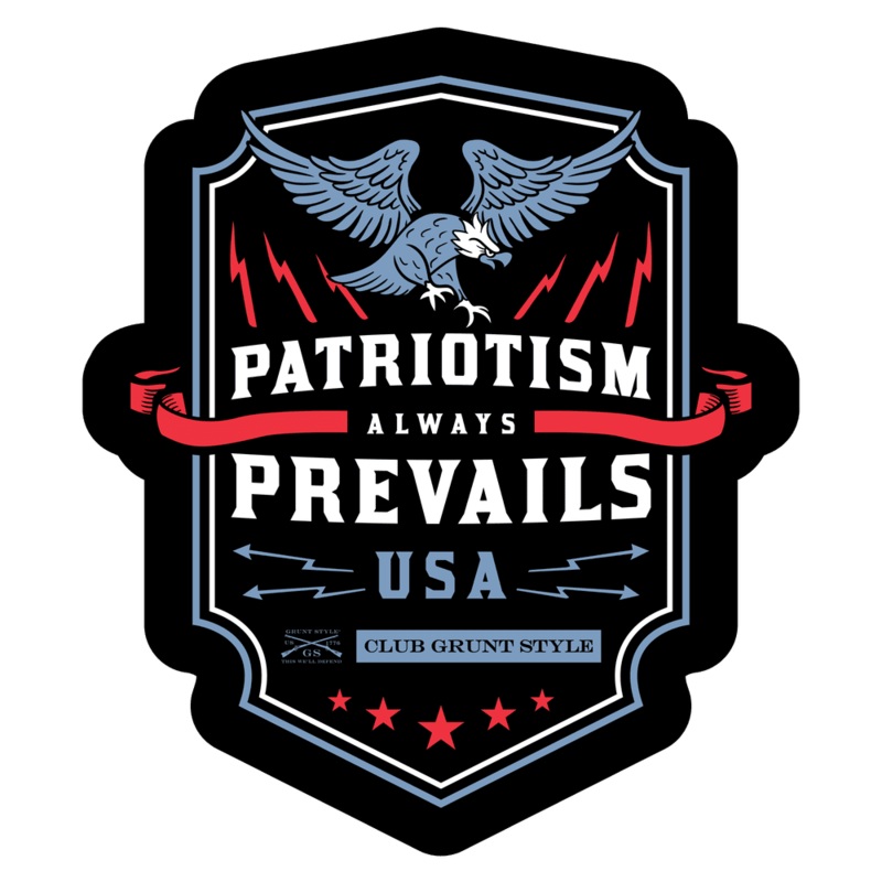2024 August Club Sticker – Patriotism Prevails
